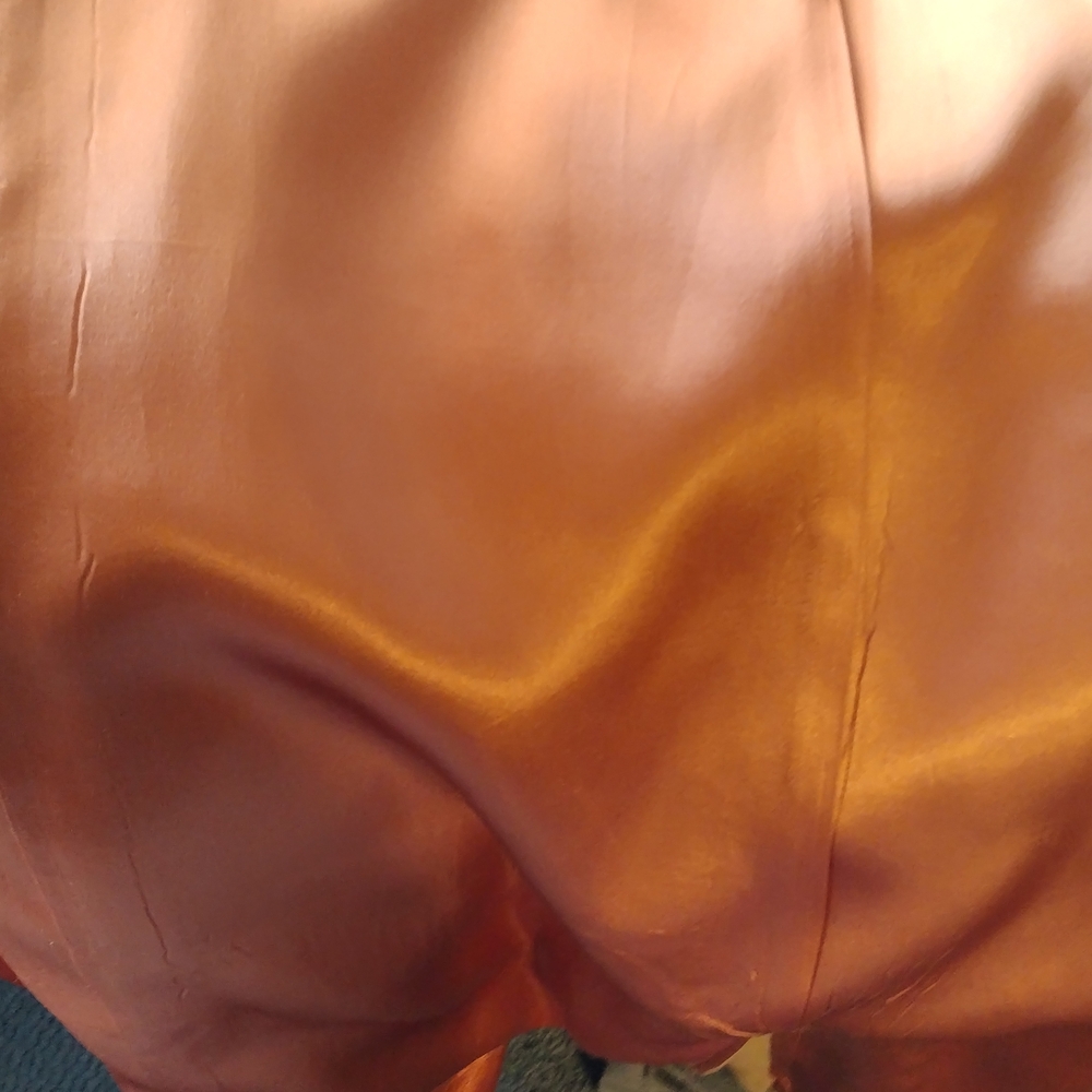 Halston Heritage Camel Double-Breasted Wool Coat - Picture 5 of 8